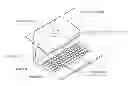 Fig. 01 - Electronic device with pivoting display assembly