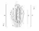 Fig. 02 - MULTI-MATERIAL ROTOR, A STEAM TURBINE HAVING A MULTI-MATERIAL ROTOR AND A METHOD FOR PRODUCING A MULTI-MATERIAL ROTOR