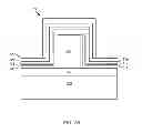 Fig. 17 - Integration of non-volatile charge trap memory devices and logic CMOS devices