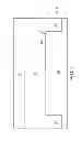 Fig. 02 - Field effect transistor having an asymmetric gate electrode