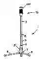 Fig. 01 - Training device, system and method for improving a baseball player's  swing of a baseball bat