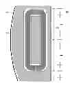 Fig. 01 - NUCLEAR MAGNETIC RESONANCE PROBE COMPRISING INFRARED REFLECTION PATCHES
