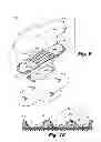 Fig. 08 - Absorbent article including an absorbent core layer having a material free zone and a transfer layer arranged below the absorbent core layer