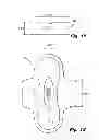 Fig. 09 - Absorbent article including an absorbent core layer having a material free zone and a transfer layer arranged below the absorbent core layer