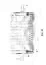 Fig. 08 - Hub for a vehicle wash component having an arcuate pattern of media elements