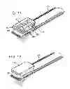 Fig. 10 - Adjustable position blocking device for sliding closures