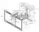 Fig. 01 - Swing arm, tilt positionable mount for electronic display