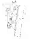 Fig. 09 - Swing arm, tilt positionable mount for electronic display