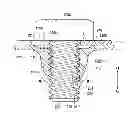 Fig. 01 - Nut, female thread machining device and female thread machining method