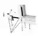 Fig. 10 - Net frame assembly and anti-rebound system