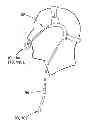 Fig. 01 - Ventilation mask with integrated piloted exhalation valve