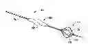 Fig. 01 - Rotational thrombectomy wire with blocking device