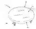 Fig. 01 - RIM ANCHORING SYSTEMS FOR FLEXIBLE SURGICAL IMPLANTS FOR REPLACING CARTILAGE