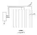 Fig. 03 - Graduated routing for routing electrodes coupled to touch sensor electrodes to thereby balance capacitance on the touch sensor electrodes