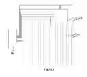 Fig. 04 - Graduated routing for routing electrodes coupled to touch sensor electrodes to thereby balance capacitance on the touch sensor electrodes