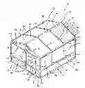 Fig. 01 - Folding shed with portable feature