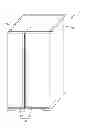 Fig. 01 - Refrigerator and ice maker with rotatable ice trays