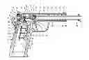 Fig. 01 - Semi-automatic pistol with a sliding barrel