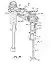 Fig. 22 - Fluid delivery system for use with water discharge fixture