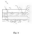 Fig. 02 - Ball grid array package substrate with through holes and method of forming same