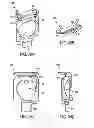 Fig. 43 - Port assembly for mixing the contents of two containers