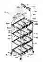 Fig. 01 - Expandable rack and shelves