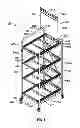 Fig. 02 - Expandable rack and shelves