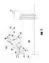 Fig. 14 - System for mounting a tractor unit on a guide track