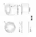 Fig. 27 - System for mounting a tractor unit on a guide track