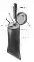 Fig. 01 - Product Dispensing Apparatus with Sample Holder