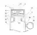 Fig. 01 - FLUID STORAGE CONTAINER AND LID THEREOF