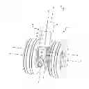 Fig. 02 - Drive unit for aircraft running gear