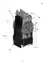 Fig. 02 - Non-interfering deployable radiator arrangement for geo spacecraft