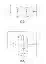 Fig. 02 - Cross-coupled transistor circuit defined having diffusion regions of common node on opposing sides of same gate electrode track with at least two non-inner positioned gate contacts