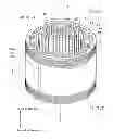 Fig. 01 - Stator for rotary electric machine