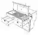 Fig. 01 - Concealable workstation for boats