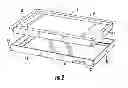 Fig. 03 - Autostereoscopic frame device for removable attachment to display panel