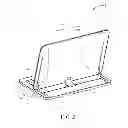 Fig. 03 - Flat cable arranging structure and slider electronic apparatus therewith