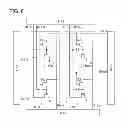 Fig. 07 - Non-volatile semiconductor memory device equipped with an oxide semiconductor writing transistor having a small off-state current