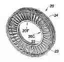 Fig. 01 - Turbojet engine case, notably intermediate case
