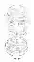 Fig. 09 - Cam lock burr hole plug for securing stimulation lead