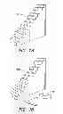 Fig. 02 - MODULES FOR CONVERTING A STAIRWAY