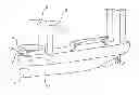 Fig. 01 - Ship with at least one sail rotor and adjustable panel at the bow
