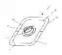 Fig. 02 - Neck patch for tracheal cannulas or artificial noses having a speaking valve
