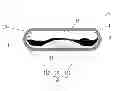 Fig. 01 - HEAT PIPE HEAT DISSIPATION STRUCTURE