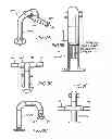 Fig. 09 - Focused stream, aerated foam projecting nozzle including fixed wand system and method as well as possibly portable center pointing nozzle