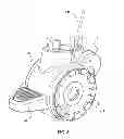 Fig. 09 - Hand-detecting brake system for baby stroller