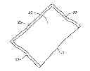 Fig. 01 - Water filter pouch for use in a drinking water pitcher
