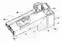 Fig. 01 - Integrated lock and latch device for sliding windows