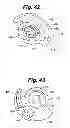 Fig. 35 - Integrated lock and latch device for sliding windows